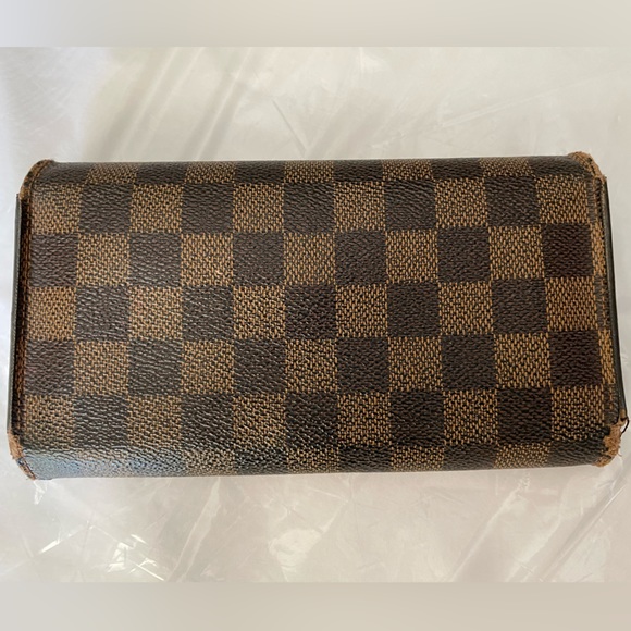 Louis Vuitton Damier Monogram Coated Canvas & Leather Long Wallet - Picture 10 of 10
